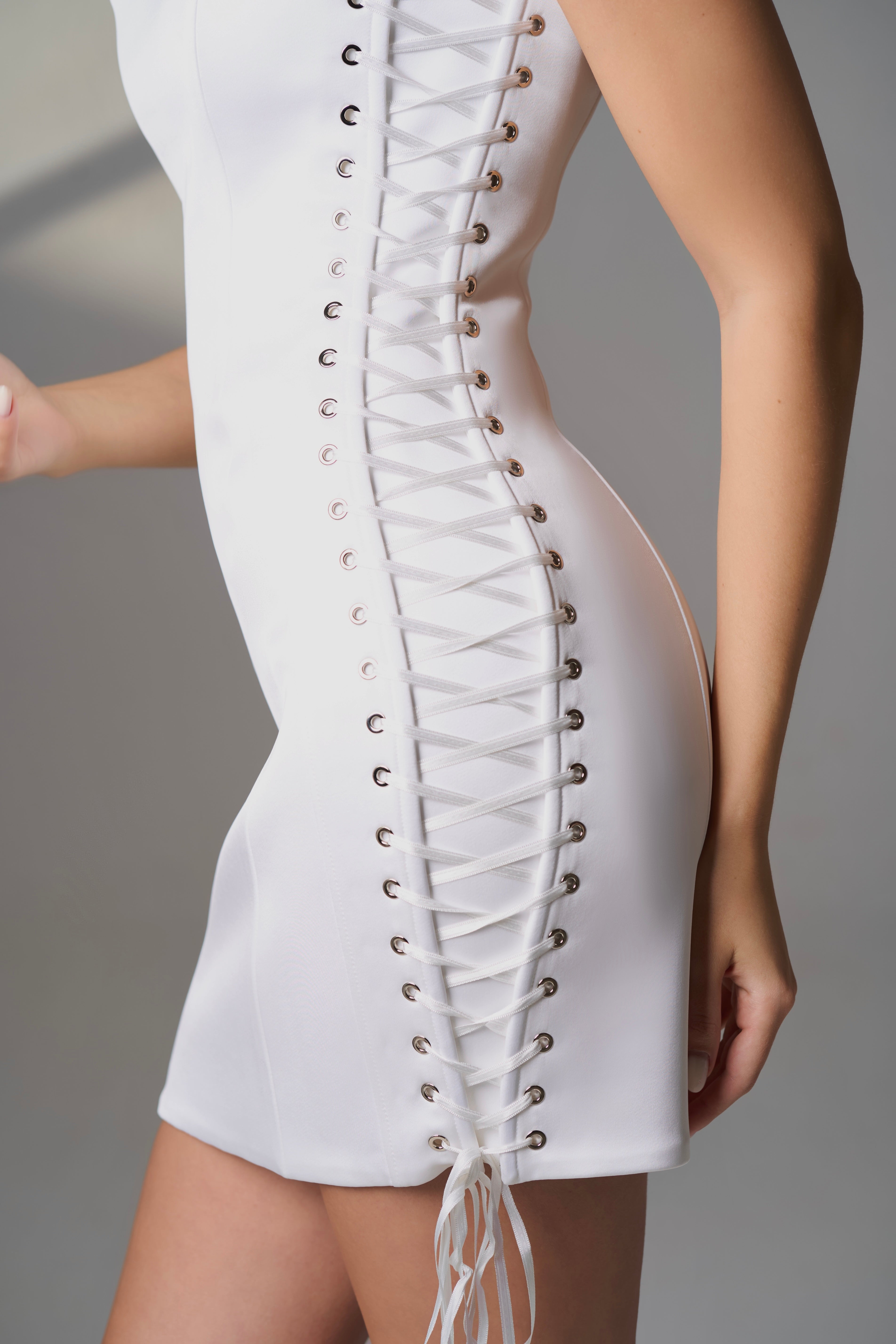 DRESS "SERENE" SOFT WHITE