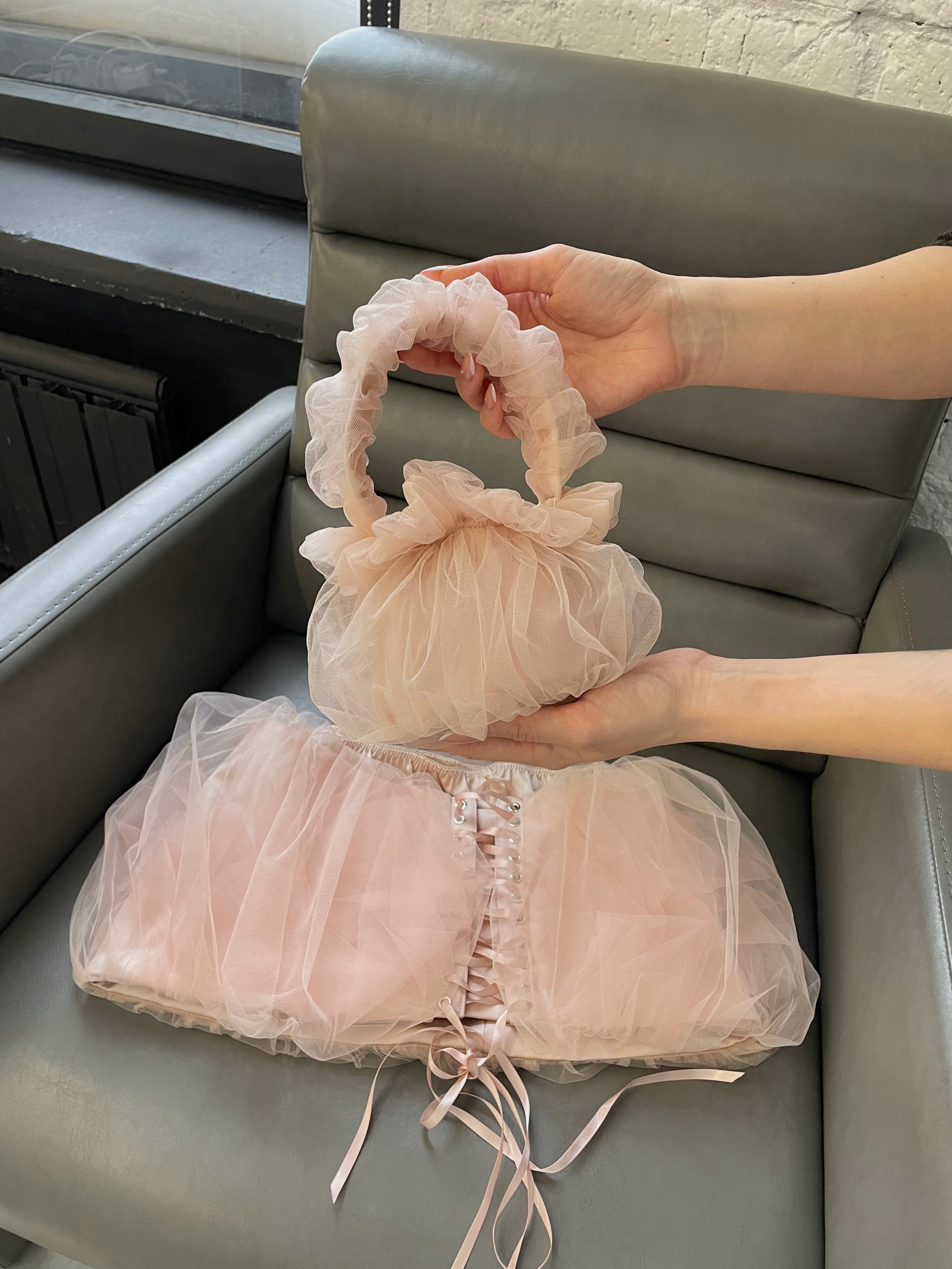 MINI TULLE BAG