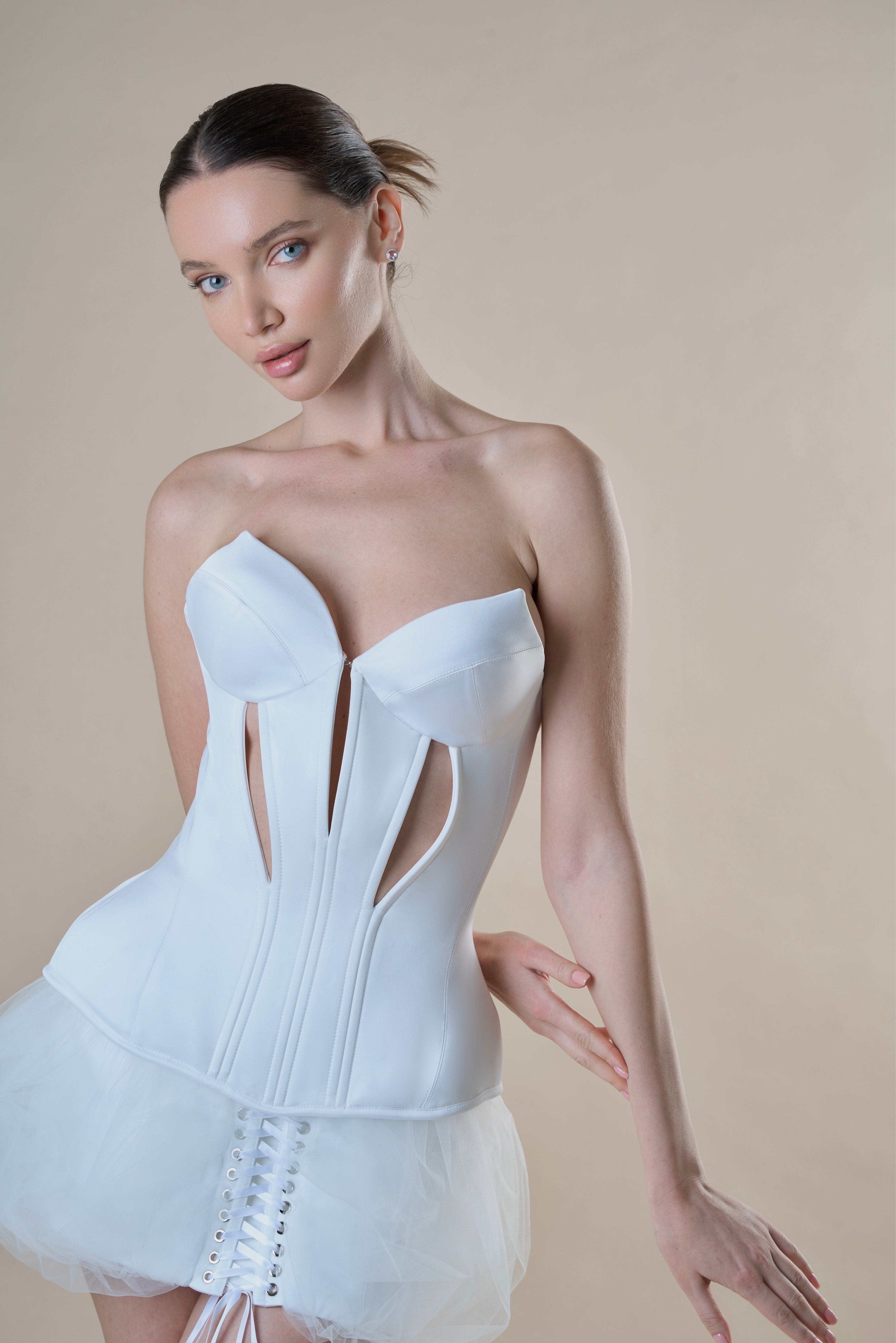 CORSET "ORIANA" IVORY