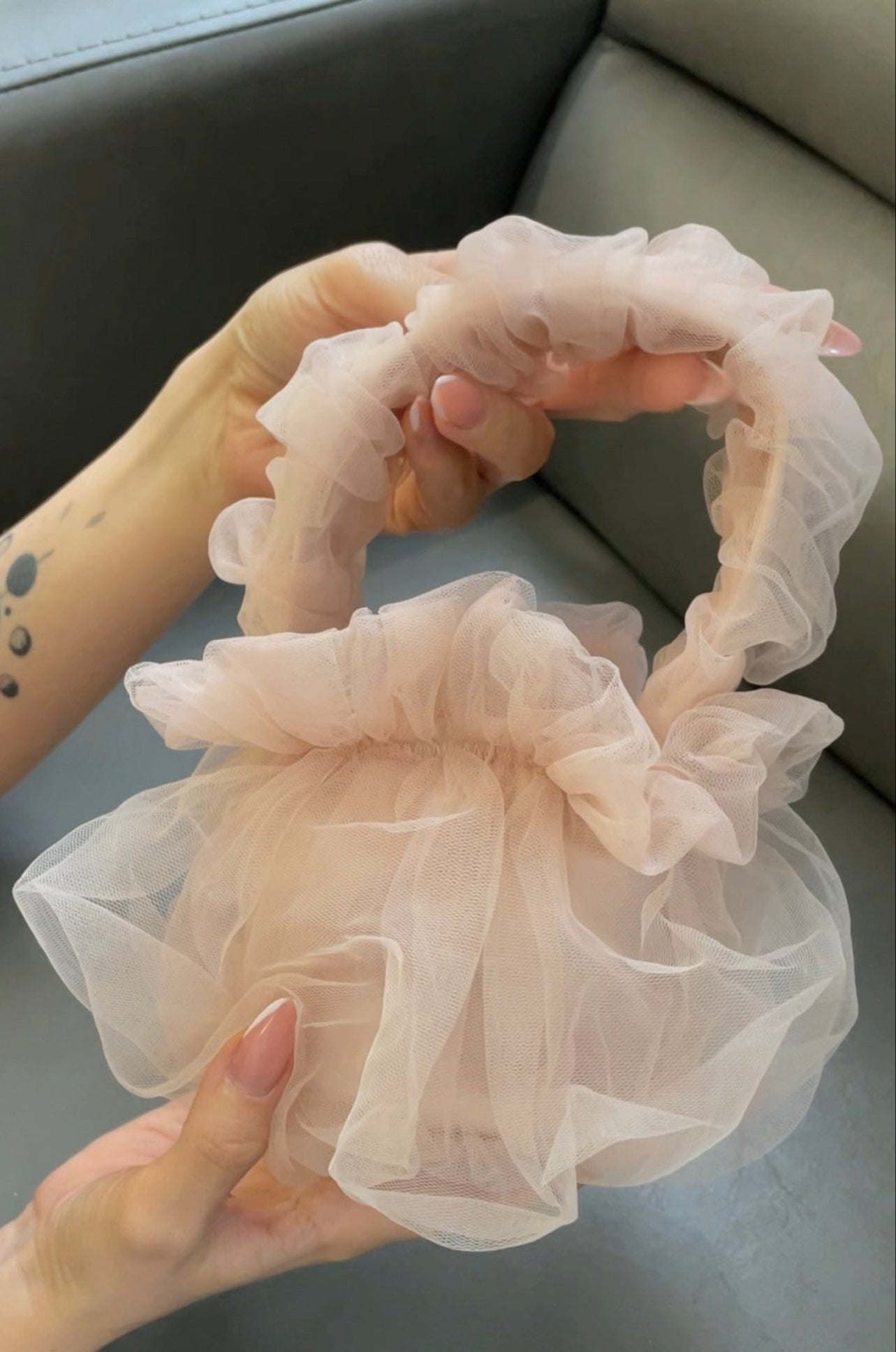 MINI TULLE BAG